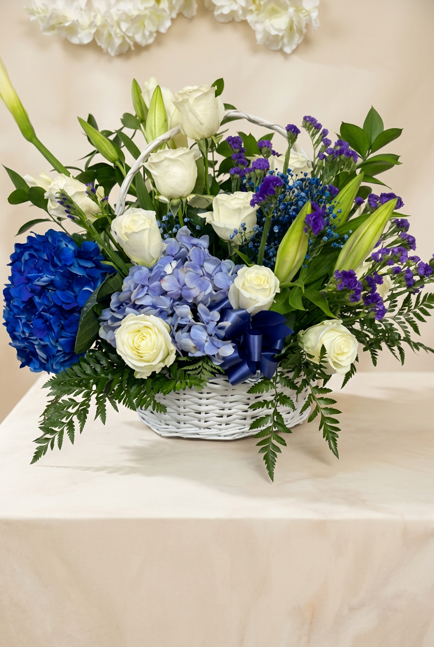 Azure Garden Basket