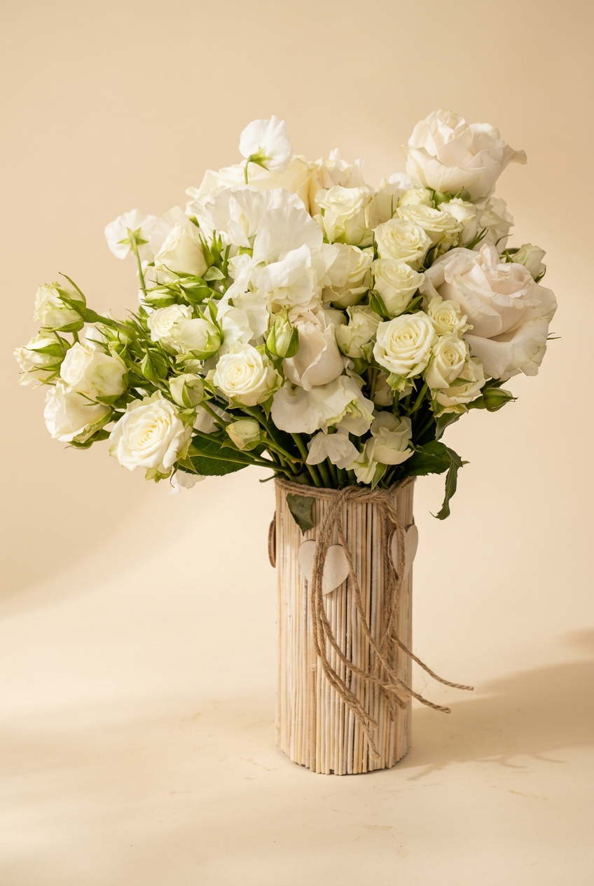 Ivoire Birch Vase